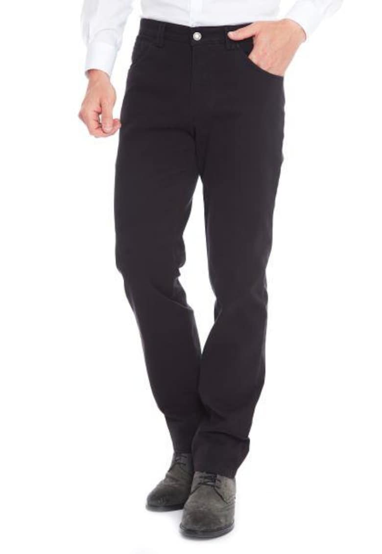 Pantaloni negri Dublin 6437 - Negru