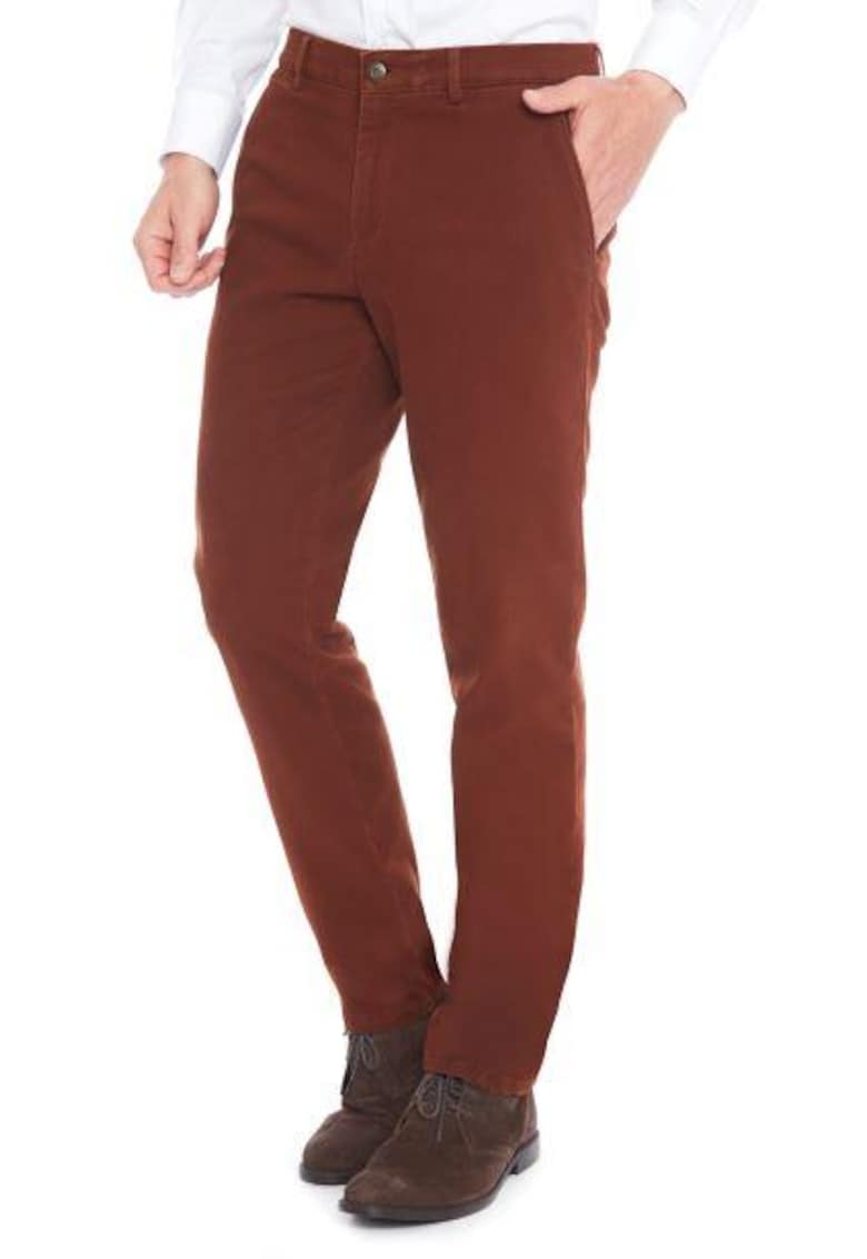 Pantaloni barbati - Rover 6547 - Gri - Rosu