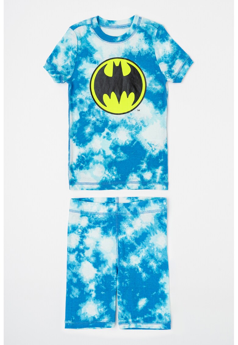 Pijama scurta de bumbac organic cu imprimeu