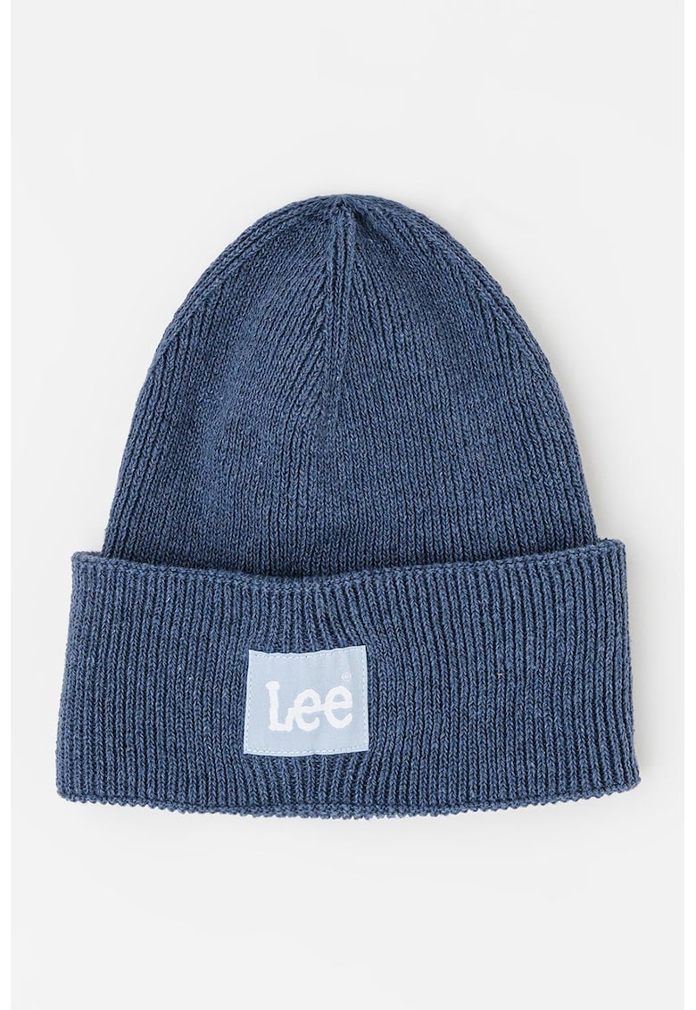 Caciula tricotata cu aplicatie logo