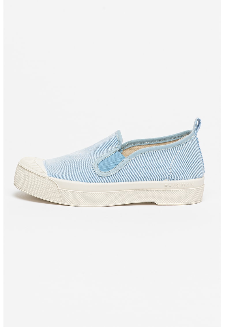 Tenisi slip-on cu aspect de denim tomy