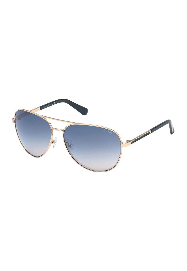 Guess Слънчеви очила Aviator с лого за Мъже Guess Слънчеви очила Aviator с лого за Мъже