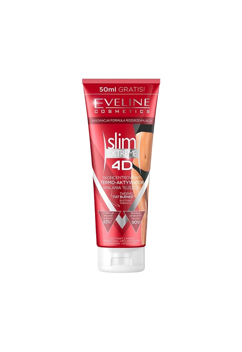 Ser termoactiv anticelulitic Slim Extreme 4D - 250 ml