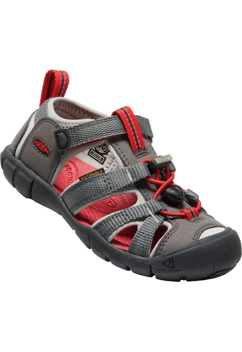 Sandale copii - 10012453KEN01S8 - Textil/Sintetic - Gri/Rosu - 24 INTL