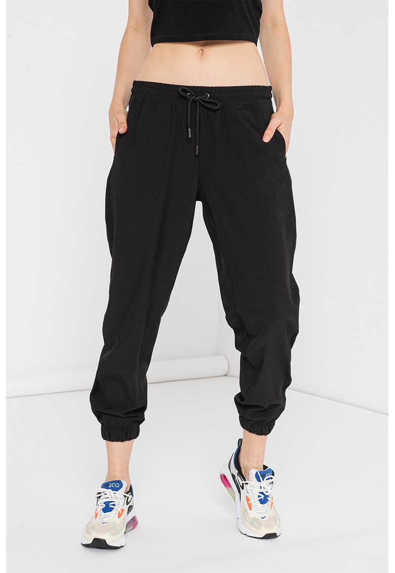 Pantaloni sport cu snur – pentru fitness DKNY