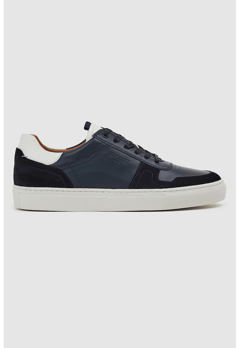 Hackett London Кожени спортни обувки с велур за Мъже Hackett London Кожени спортни обувки с велур за Мъже