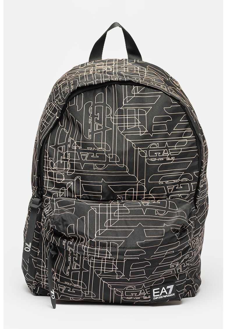 Rucsac unisex cu buzunar exterior cu fermoar