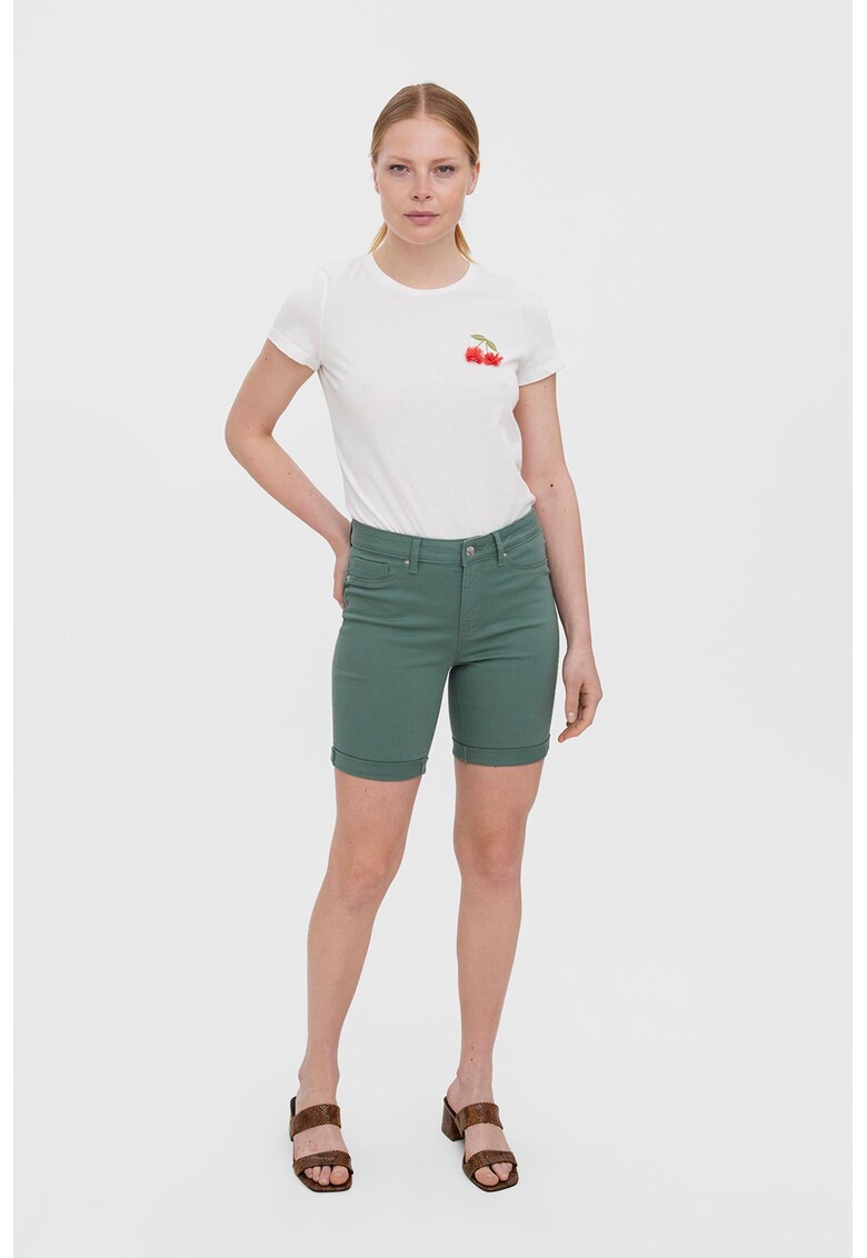 Вталени шорти от деним Vero Moda
