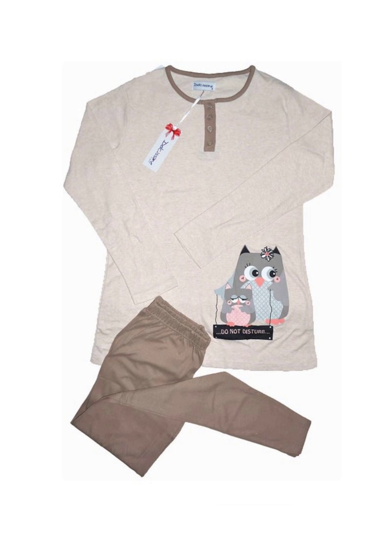 Pijamale dama maneci lungi 11207