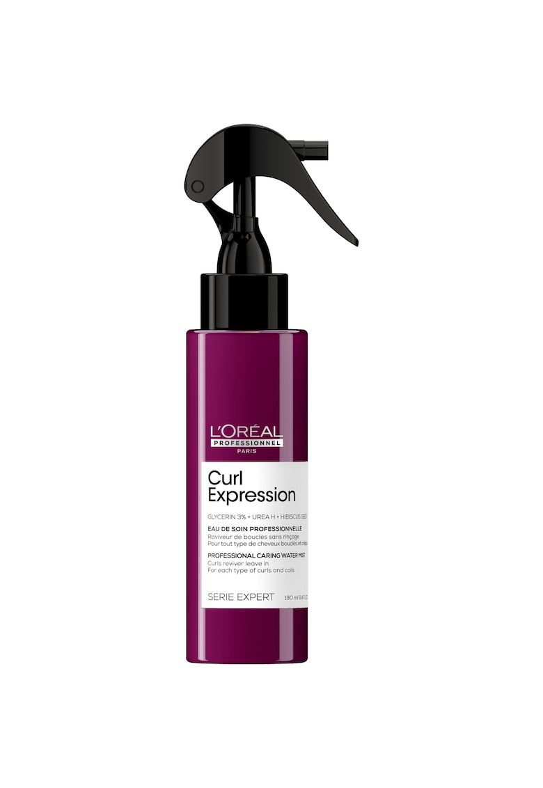 Spray revigorant profesional l'oréal professionnel serie expert curl expression - pentru toate tipurile de par ondulat si cret - 190 ml