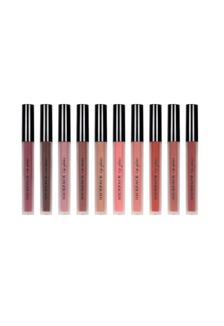 Set 10 rujuri de buze - Mousse Matte