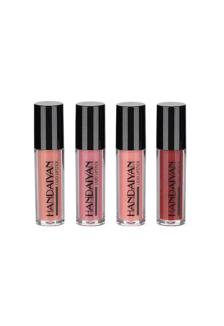 Set 4 rujuri de buze - Liquid LipGloss - 01