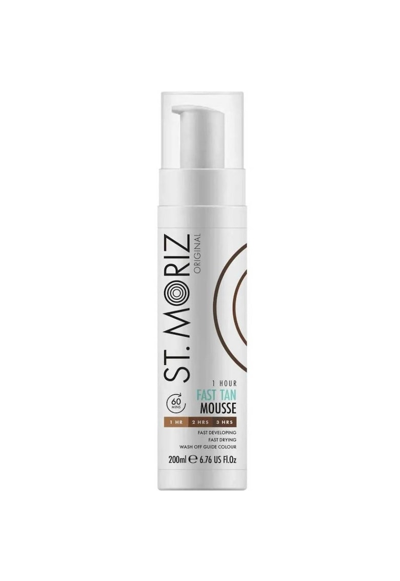 Spuma Autobronzanta Profesionala ST MORIZ Professional Fast Tan Mousse 1 Hour | 2 Hrs | 3 Hrs - 200 ml