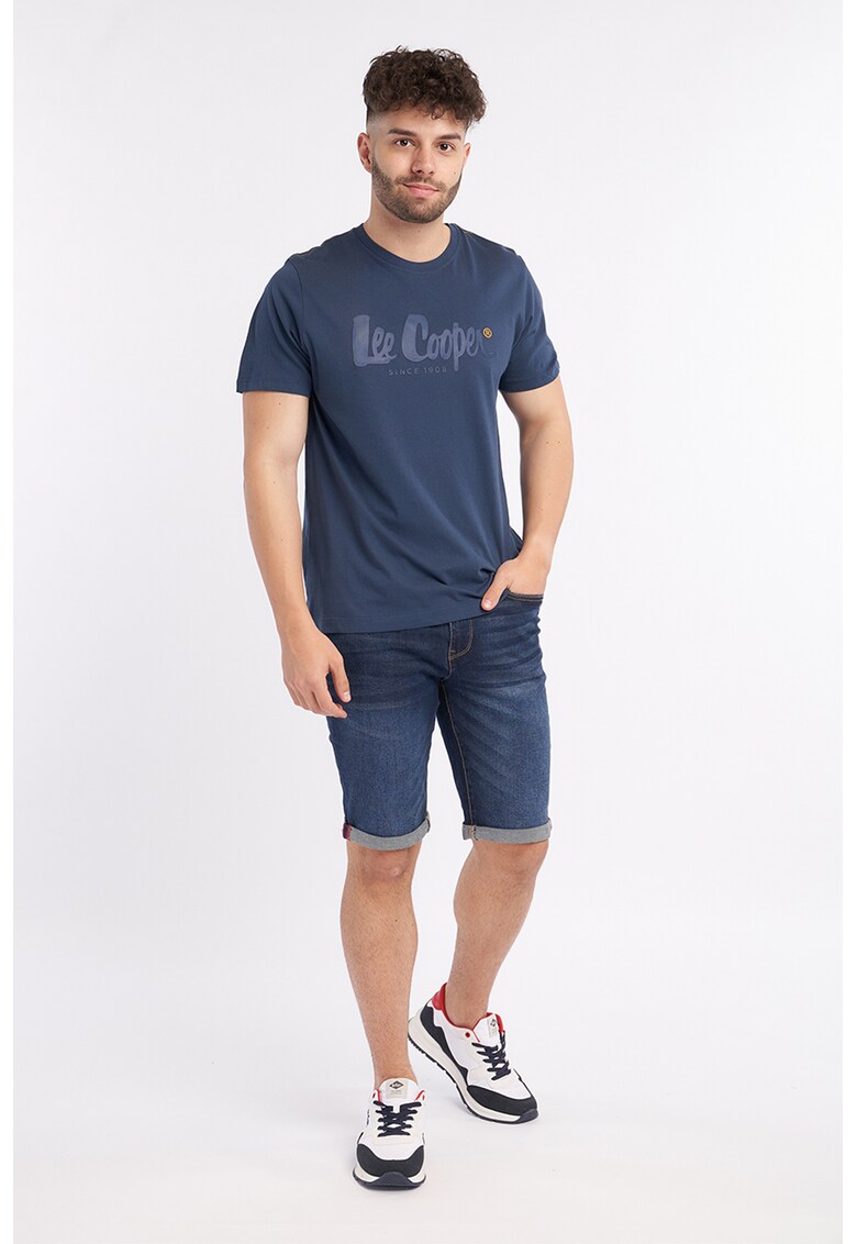 Bermude de denim cu 5 buzunare