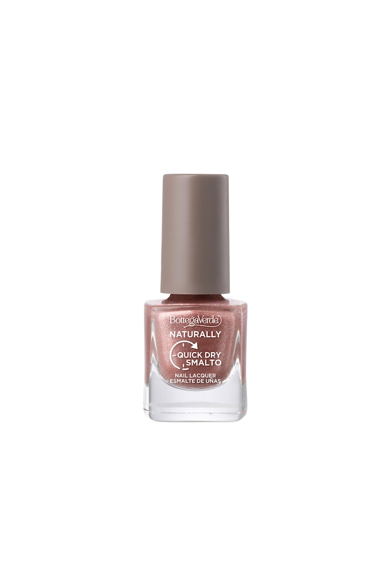 Lac de unghii cu uscare rapida - roz sidefat - Smalto - 5 ML -