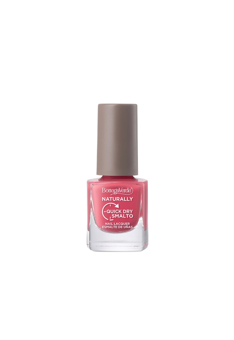 Lac de unghii cu uscare rapida - roz - Smalto - 5 ML -