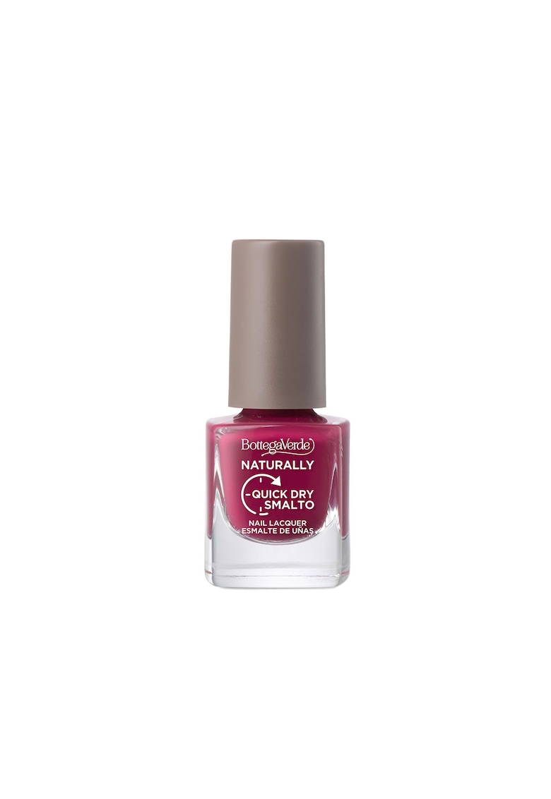 Lac de unghii cu uscare rapida - rosu zmeura - Smalto - 5 ML -