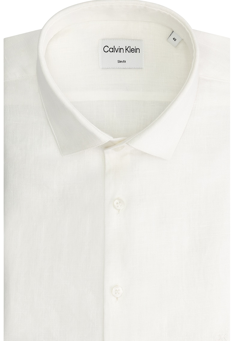 CALVIN KLEIN Ленена риза по тялото за Мъже CALVIN KLEIN Ленена риза по тялото за Мъже