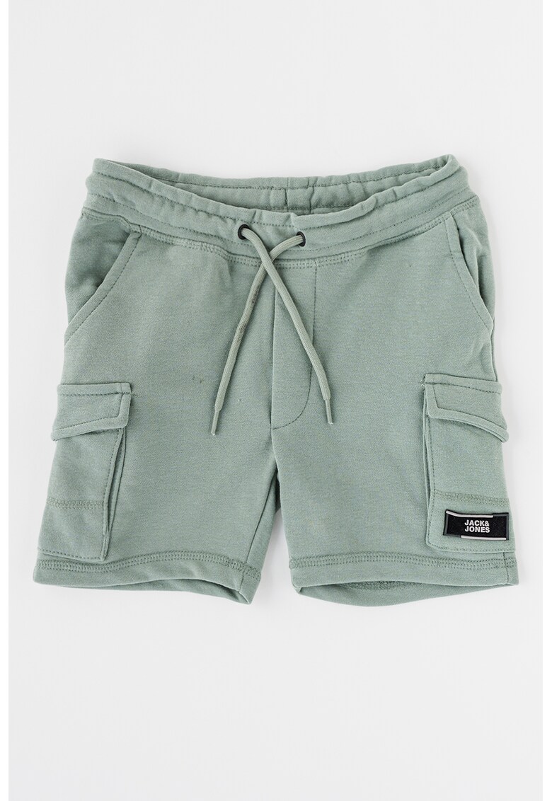 Jack & Jones Pantaloni scurti cu snur de ajustare in talie - din amestec de bumbac