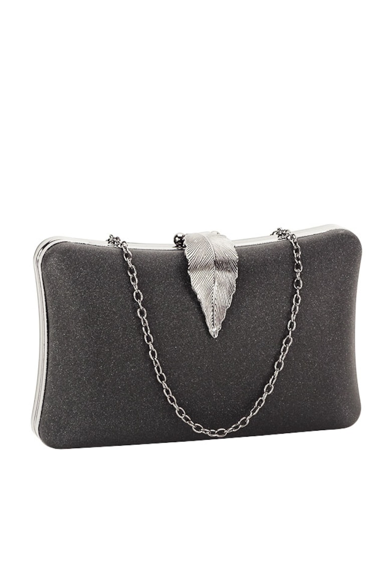 Geanta clutch albastru inchis simplu BME-600 05 10513 - Negru