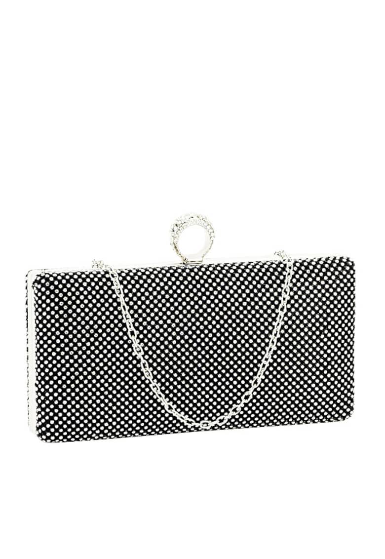 Geanta clutch negru Ruby 07 10837