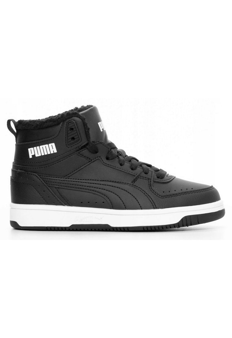 Ghete de piele ecologica Rebound JOYr34 - Negru