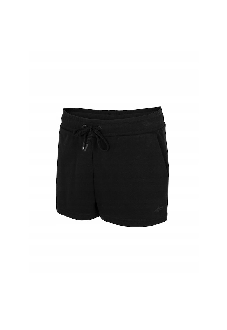 Pantaloni scurti sport Bumbac - Negru - Negru