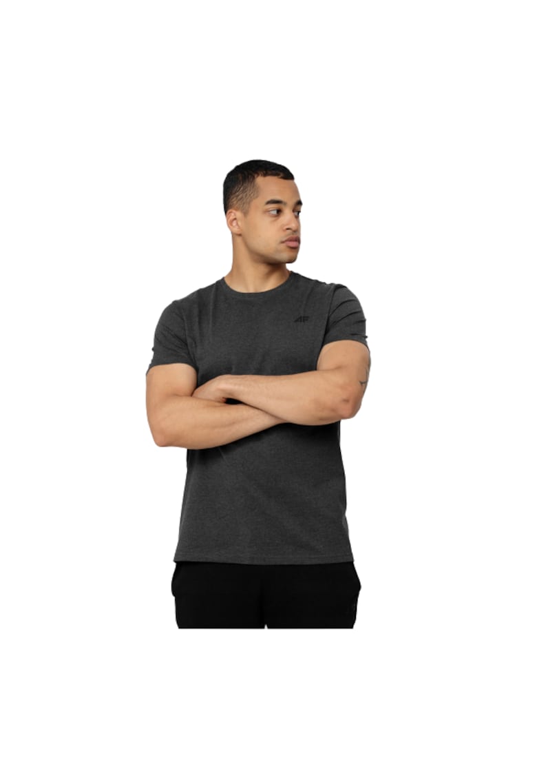 Tricou sport Bumbac/Poliester - Gri inchis