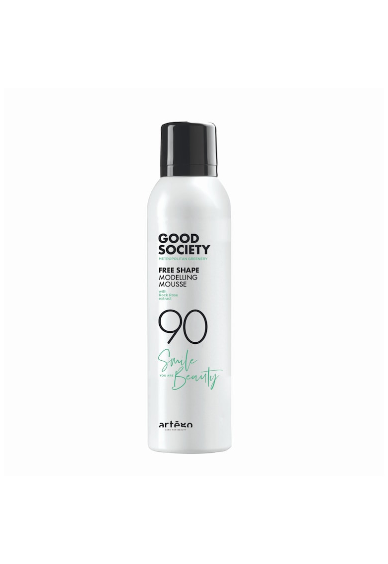 Spuma modelatoare cu fixare medie GS90N Modelling Mousse 250 ml Good Society Metropolitan Greenery