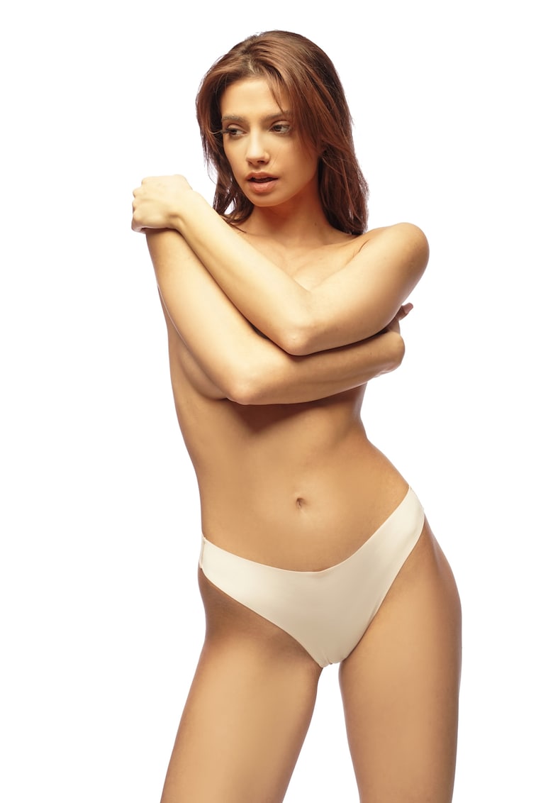 Tanga clean cut pentru femei TM02 - Natur