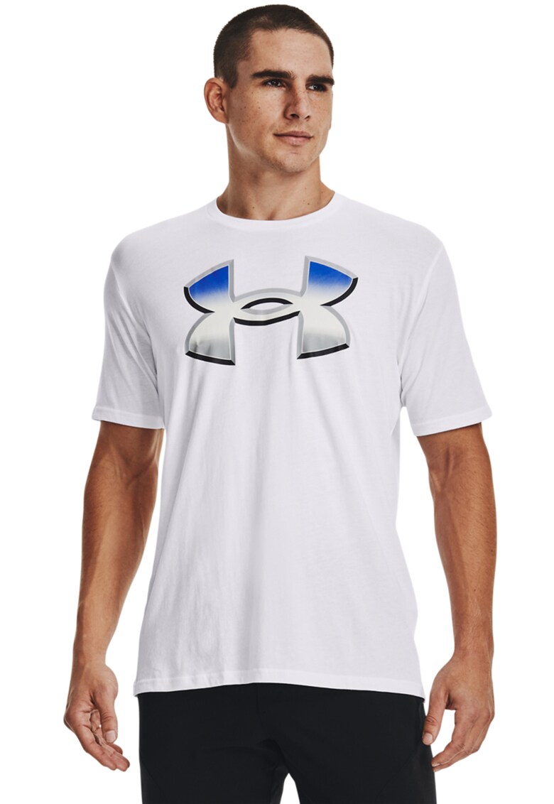  Tricou cu imprimeu logo pentru antrenament 