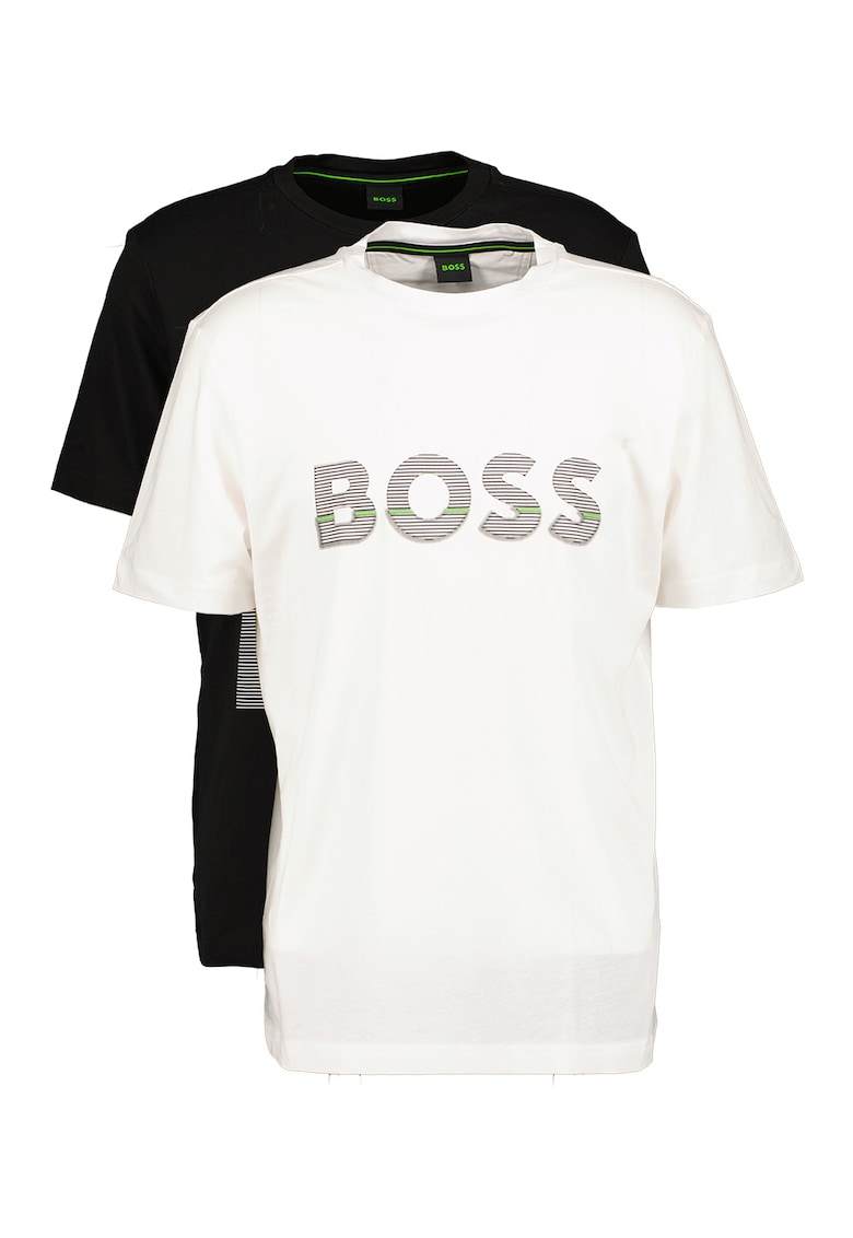 Set de tricouri regular fit cu logo - 2 piese