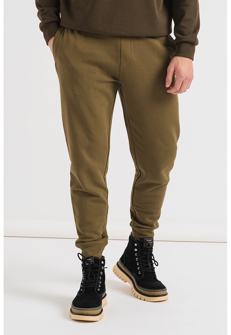 Pantaloni sport regular fit cu snur Dayote