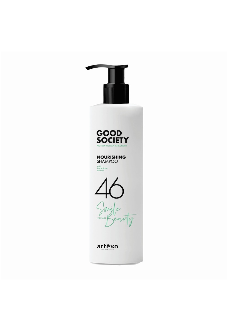 Sampon hranitor pentru par uscat GS46N Nourishing 1000 ml Good Society Metropolitan Greenery