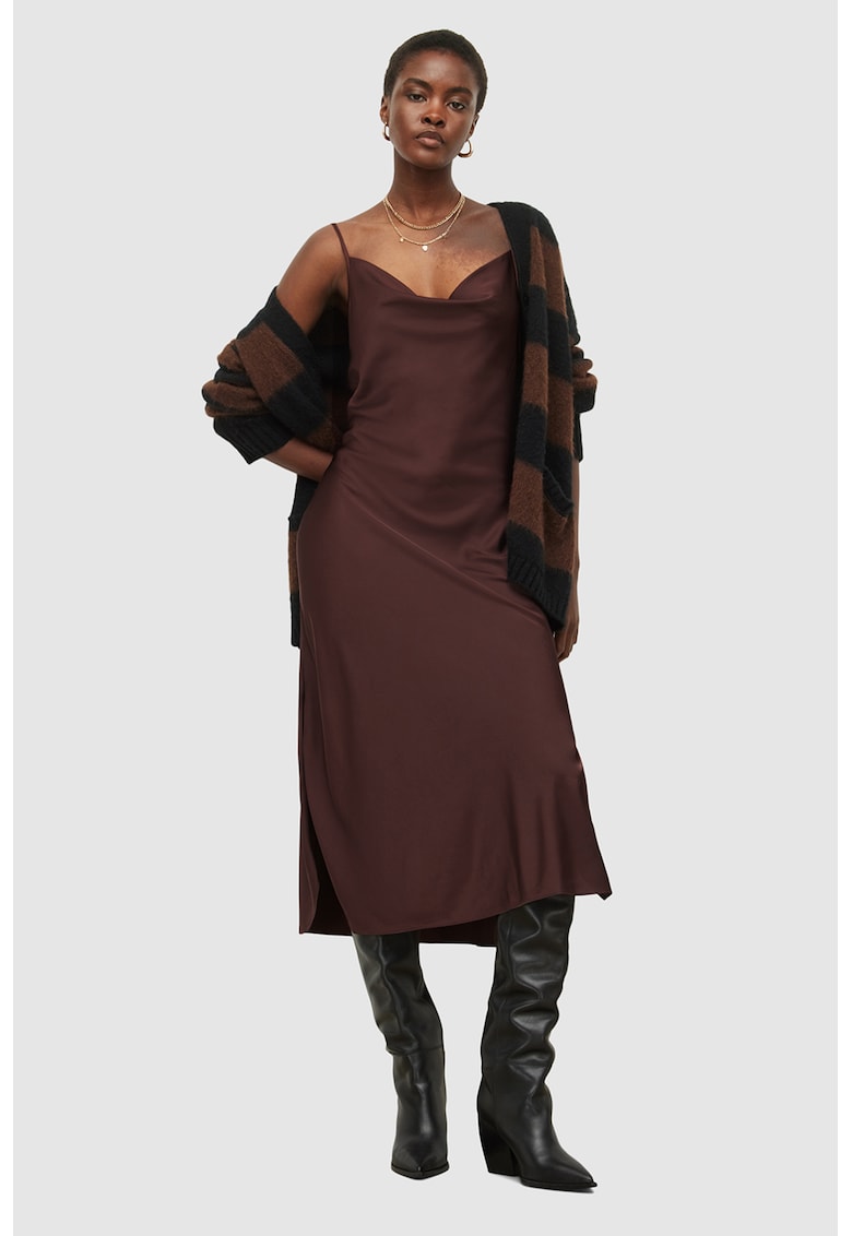 AllSaints Рокля Hadley с цепки встрани за Жени AllSaints Рокля Hadley с цепки встрани за Жени
