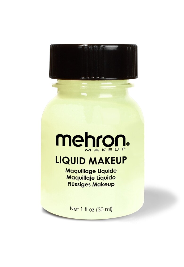 Machiaj lichid profesional pentru pleoape - ten si bodypainting - long-lasting -`235 Liquid Makeup ® - 30ml - Glow In The Dark