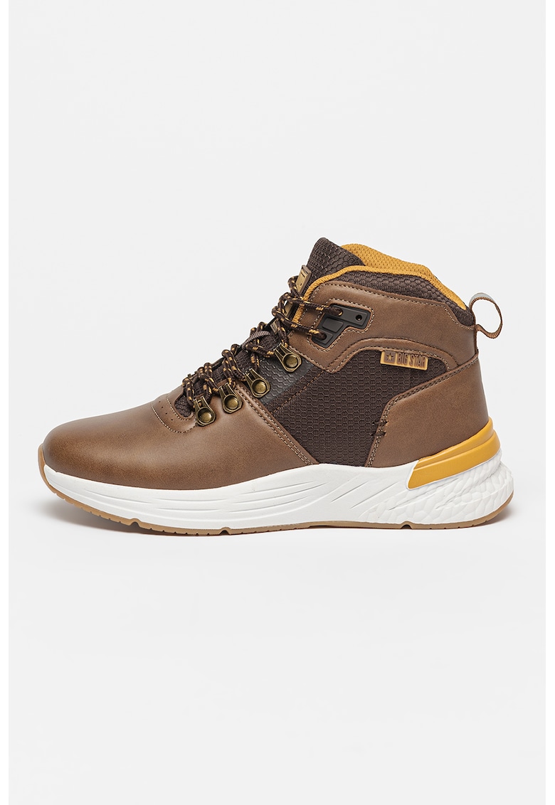 Ghete cu insertii de piele ecologica