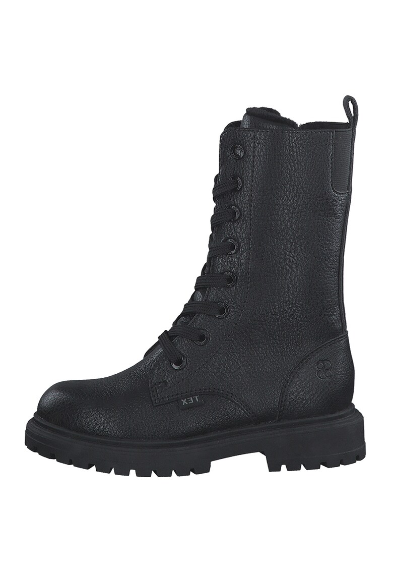 Ghete biker din piele ecologica