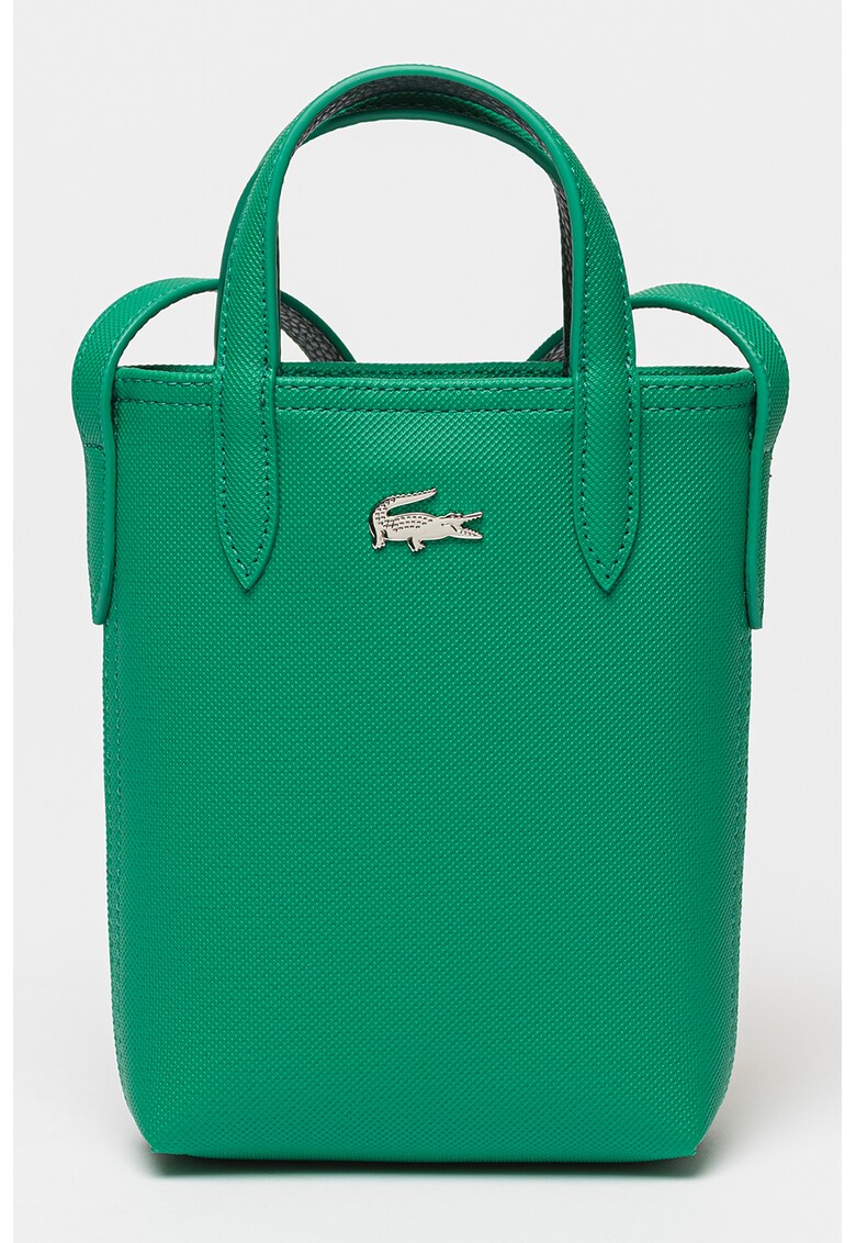 Lacoste Чанта през рамо от еко кожа с релеф за Жени Lacoste Чанта през рамо от еко кожа с релеф за Жени