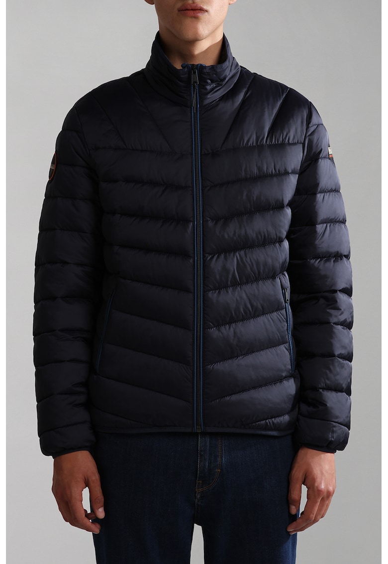 Geaca scurta regular fit cu aspect matlasat Geaca scurta regular fit cu aspect matlasat