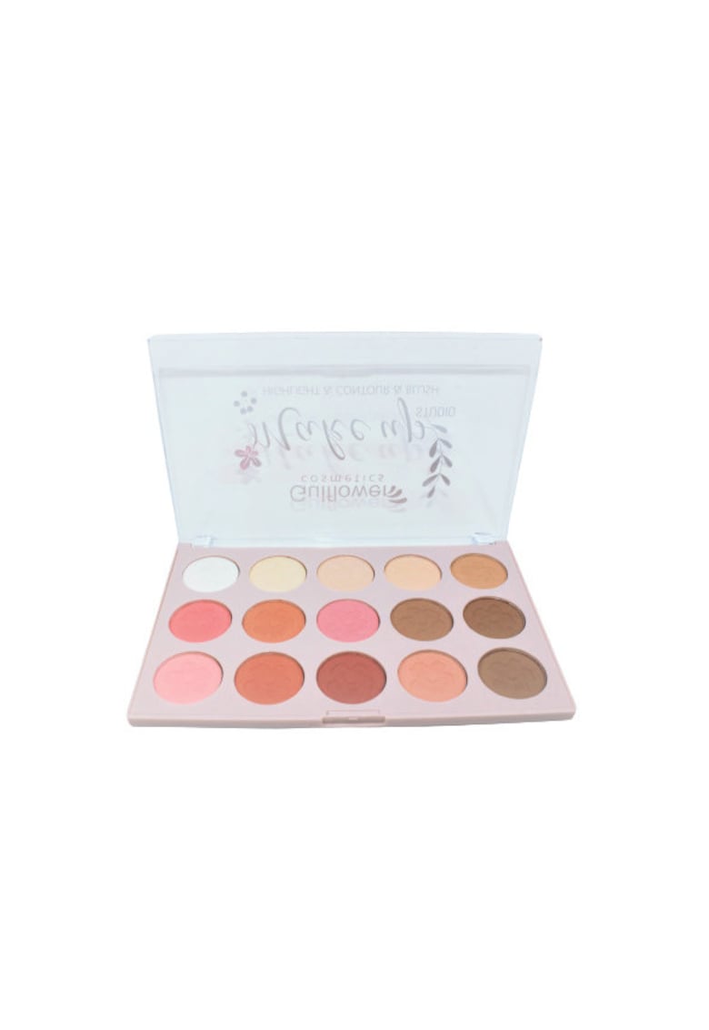 Paleta Fard de obraz -  Charm For You - 15 culori