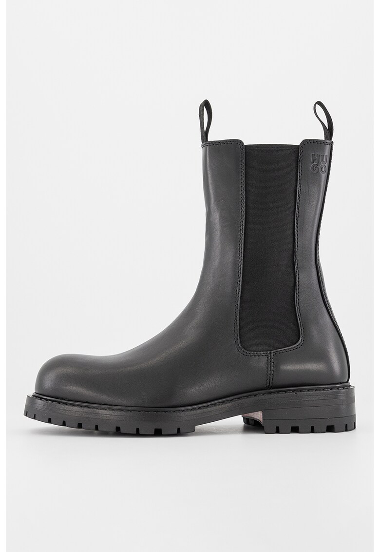 Ghete Chelsea de piele