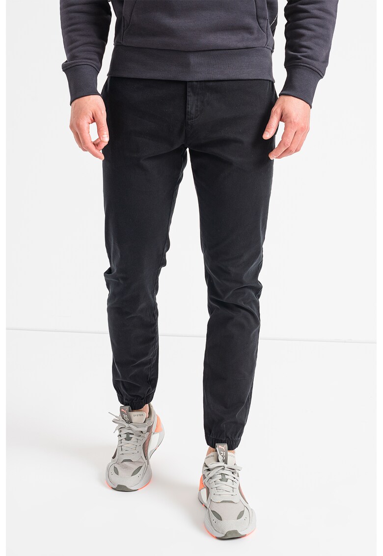 Pantaloni chino cu snur in talie