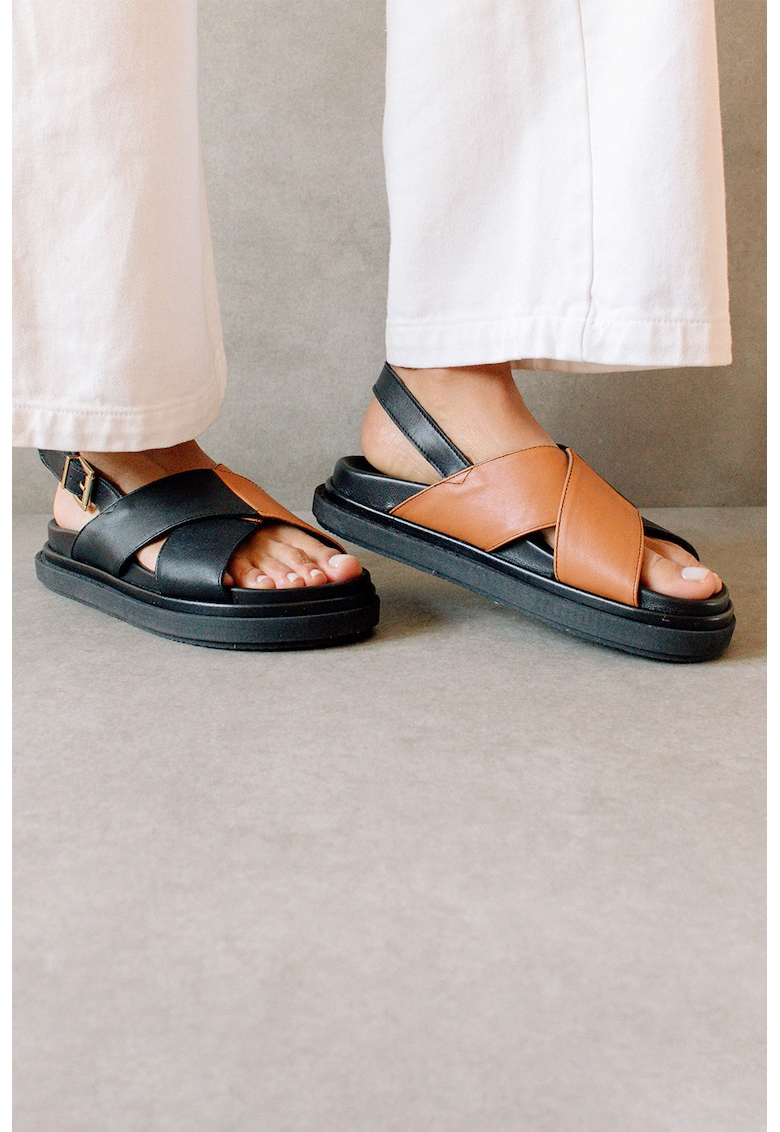 Sandale slingback de piele Marshmallow Answear 2023-05-31