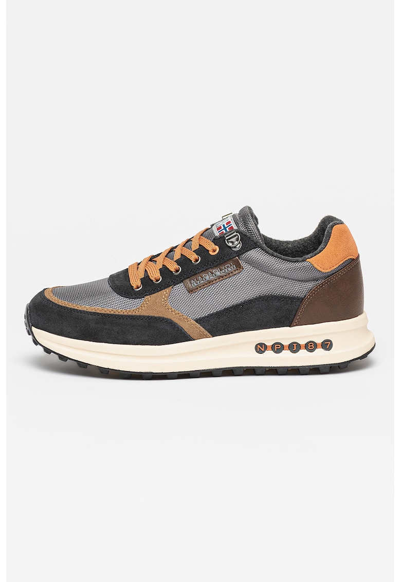 automaton Optimism Superficial Pantofi sport de plasa cu garnituri de piele intoarsa Slate - infopromotii.ro automaton Optimism Superficial Pantofi sport de plasa cu garnituri de piele intoarsa Slate - infopromotii.ro