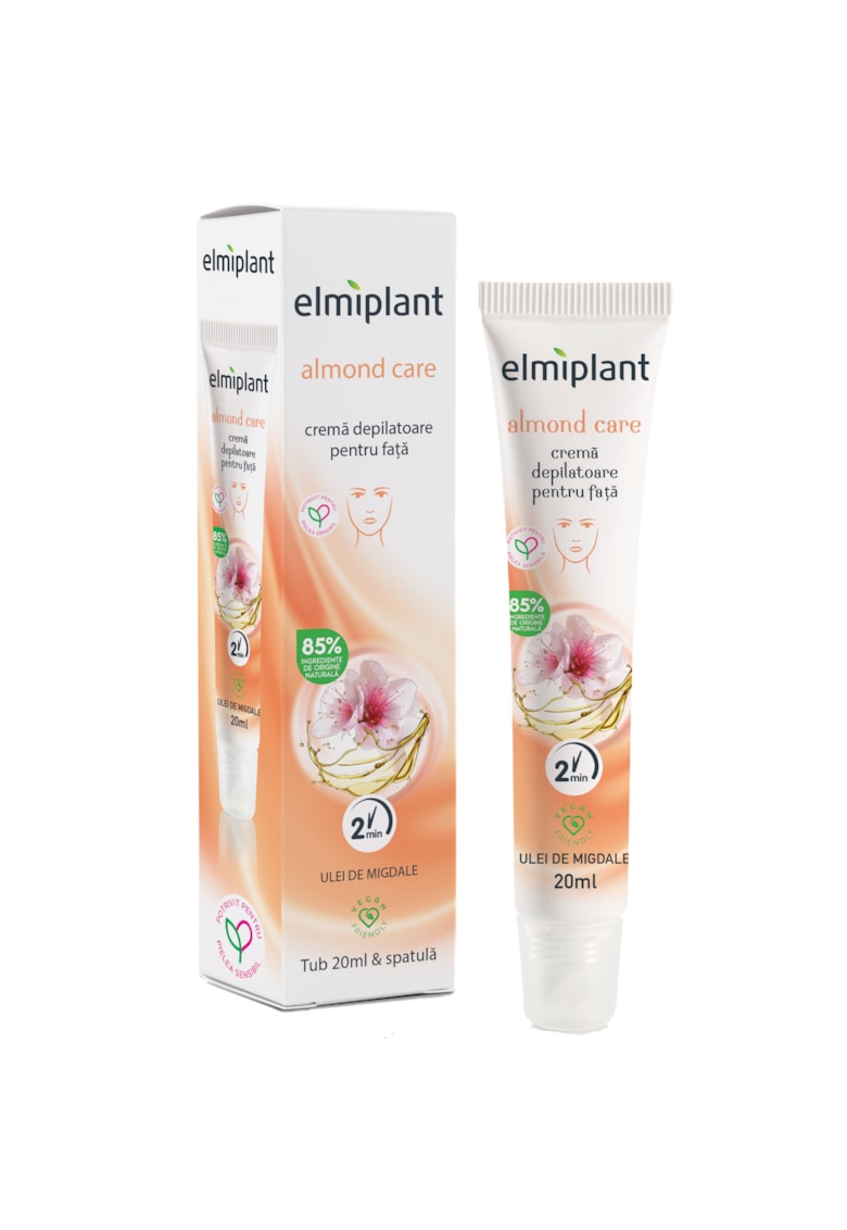 Crema Depilatoare de Fata Almond Care - 20 ml