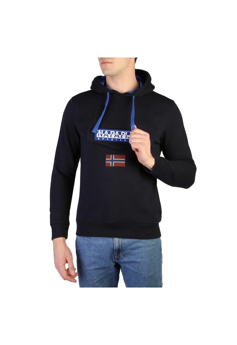 Hanorac barbati BURGEE NP0A4FQK - Negru