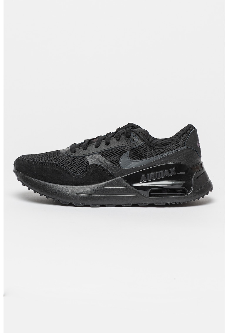 Спортни обувки Air Max System с велур и мрежа - Мъже - Спортни и специализирани обувки - Nike