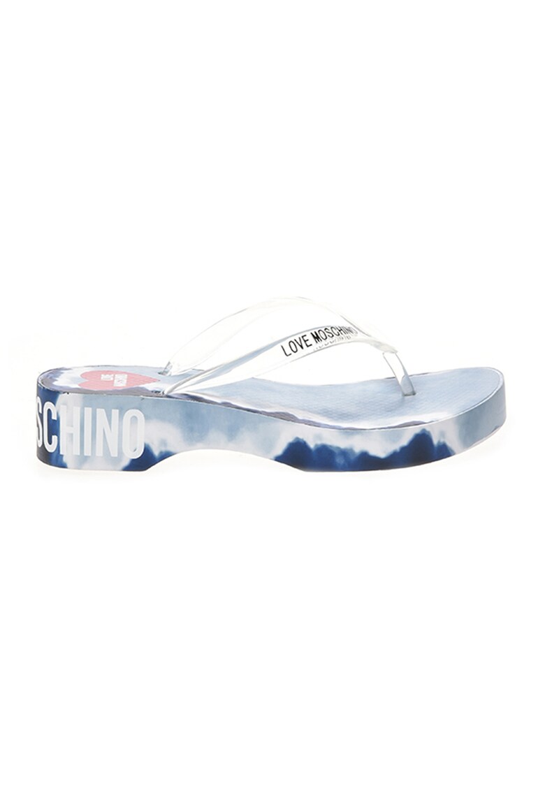 Love Moschino Чехли със скосена подметка за Жени Love Moschino Чехли със скосена подметка за Жени