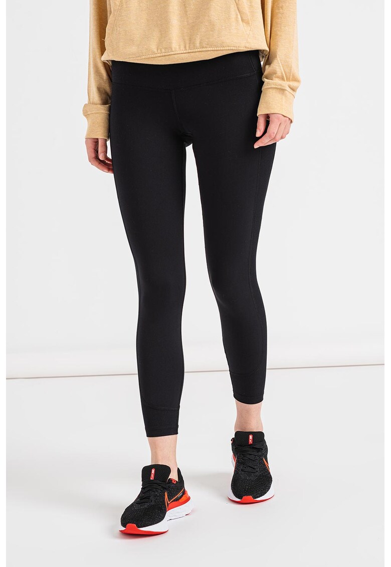 Colanti crop cu logo - pentru fitness